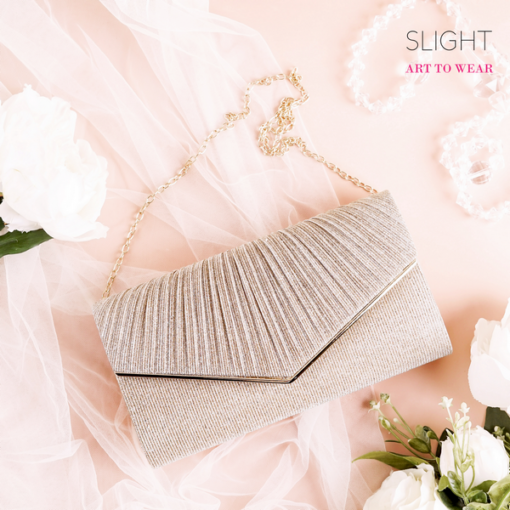 Clutch Quatro Light Gold