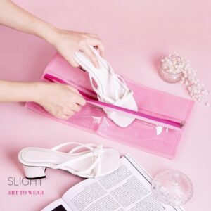 Aksesoris Tas sepatu shoes cover bag premium pink